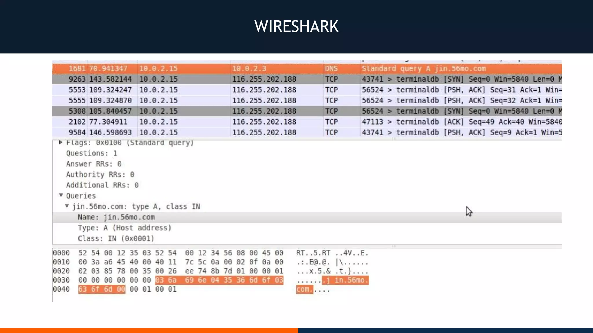WIRESHARK
 