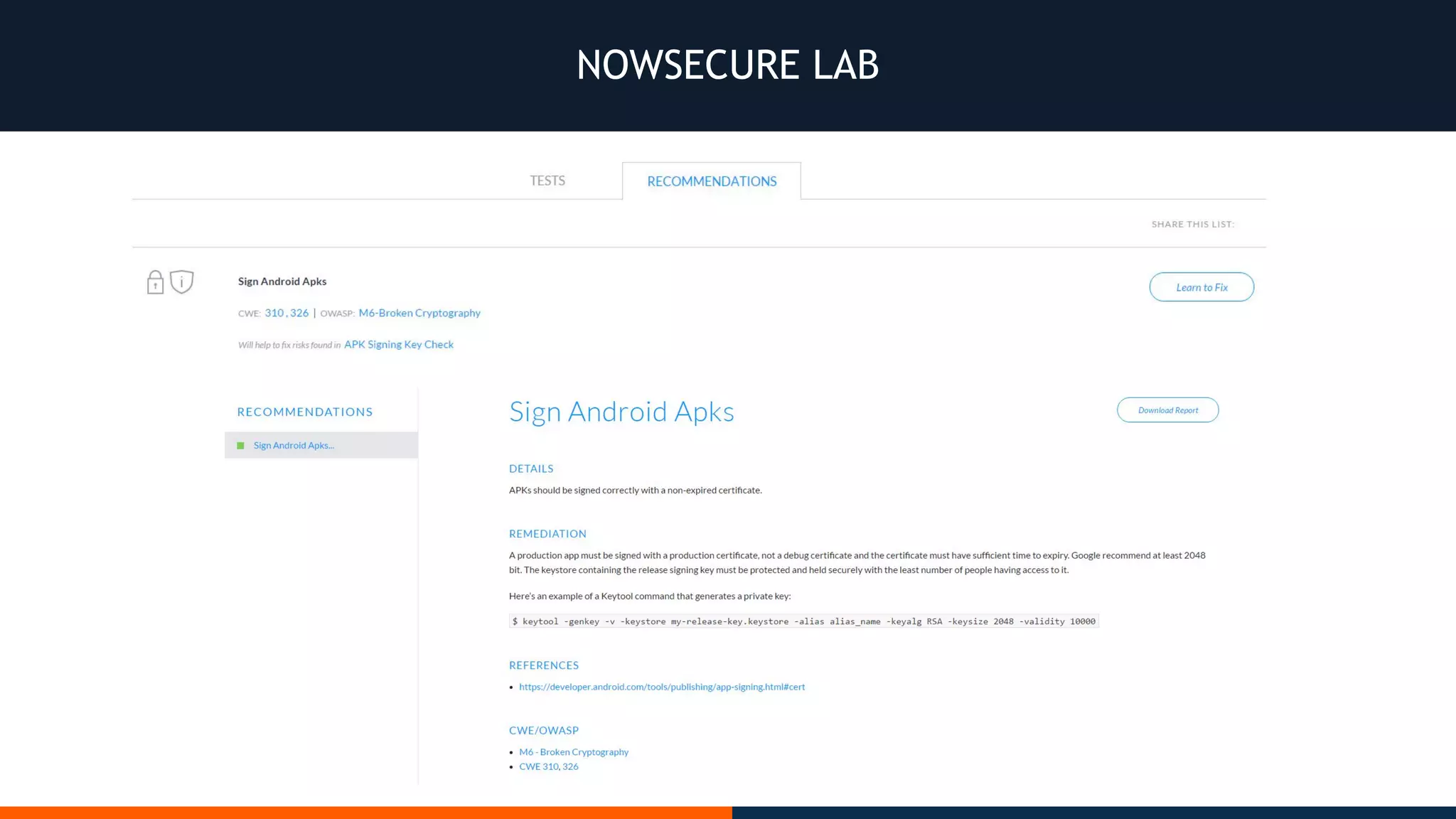 NOWSECURE LAB
 
