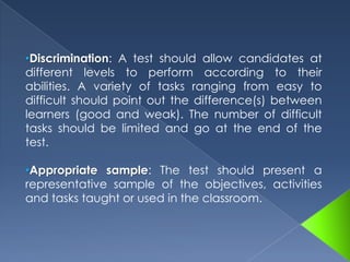 Achievement: To know if a determined objective has been covered successfully. 