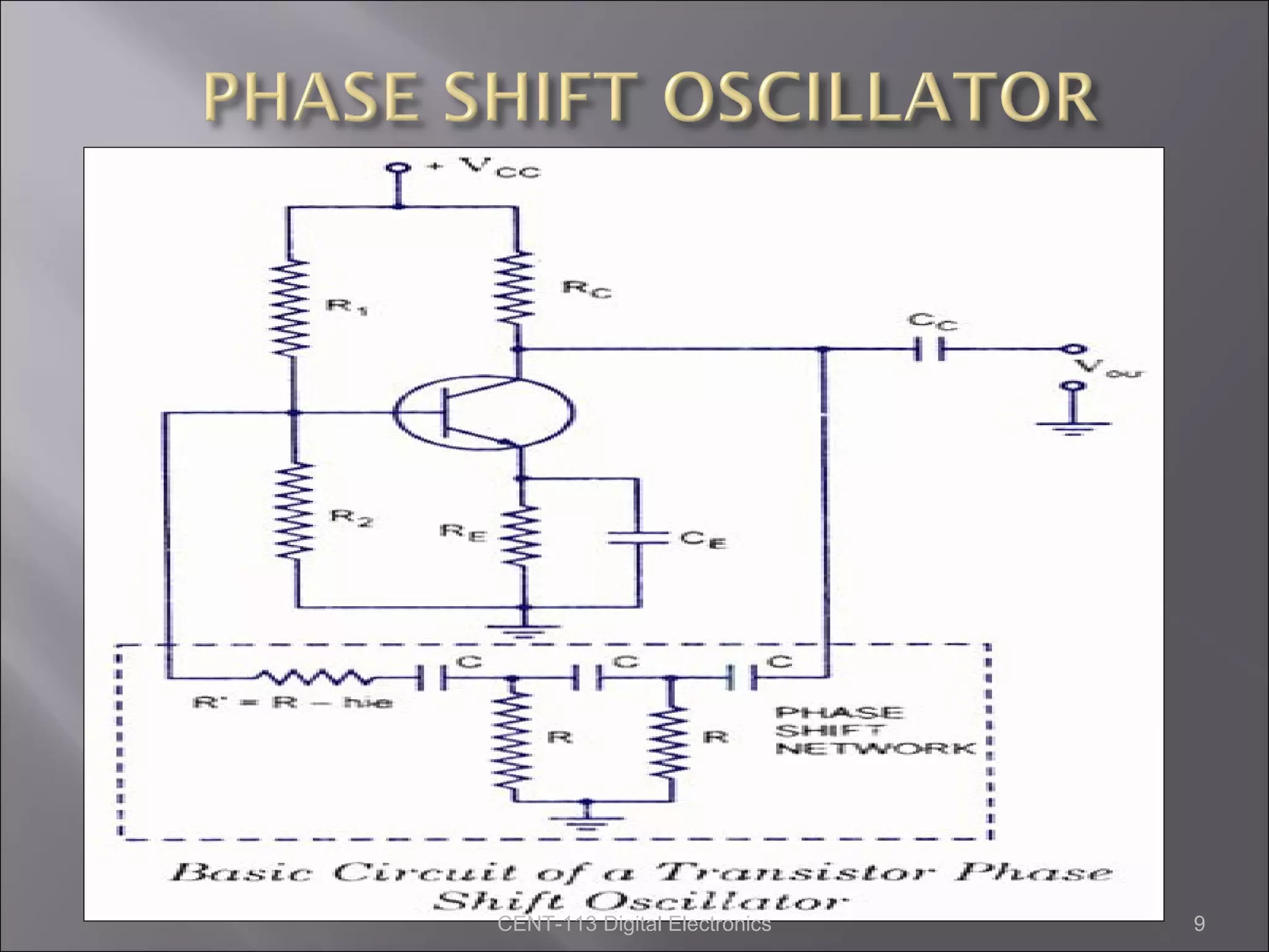 CENT-113 Digital Electronics   9
 