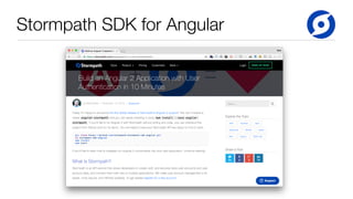 Stormpath SDK for Angular
 
