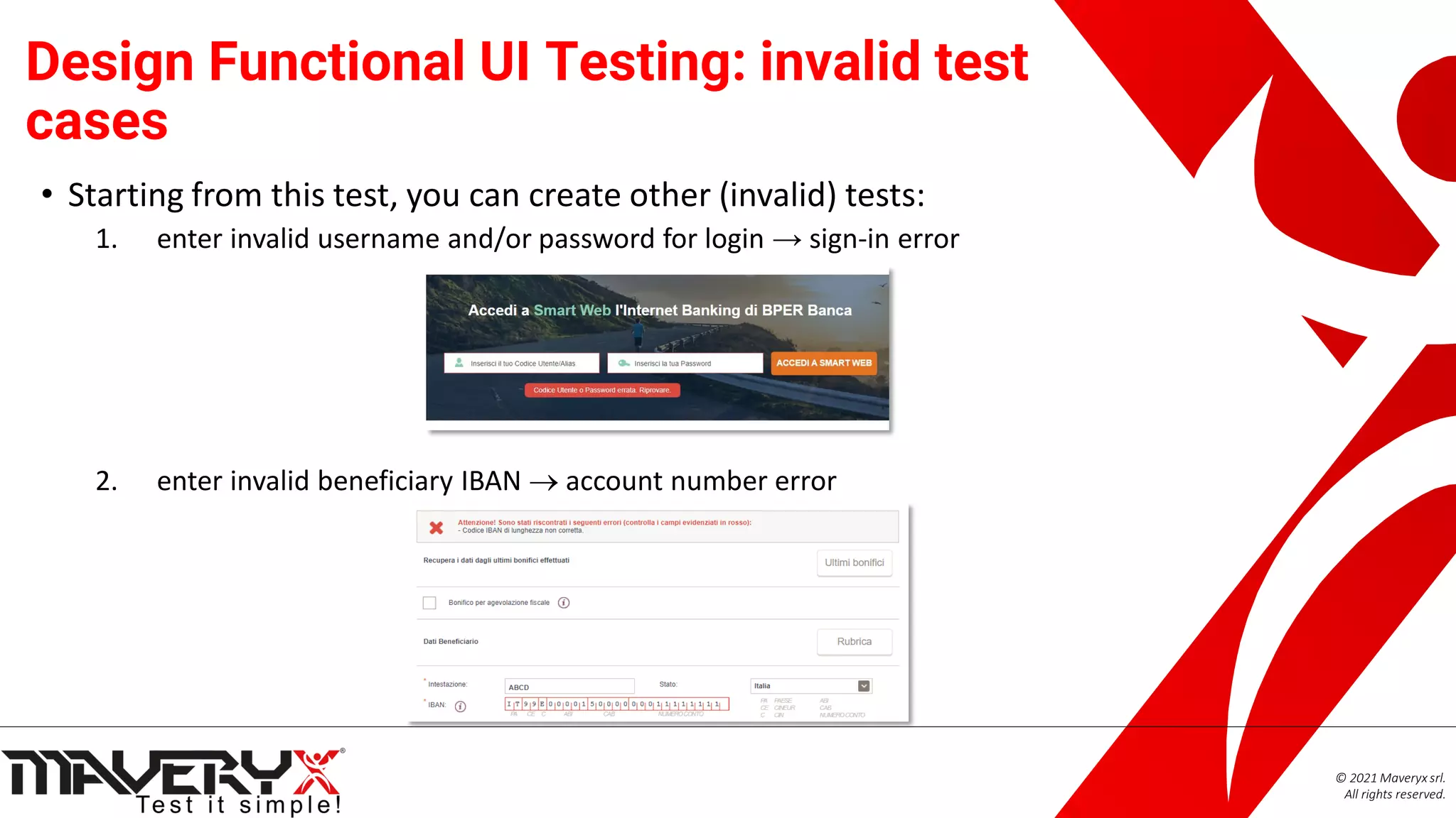 Testing Banking Applications. Here is a practical example | PPT