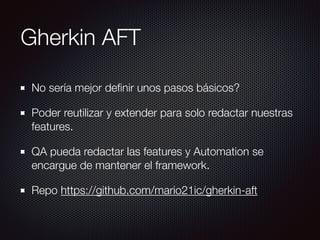 Testing en BDD con Python y Behave | PDF
