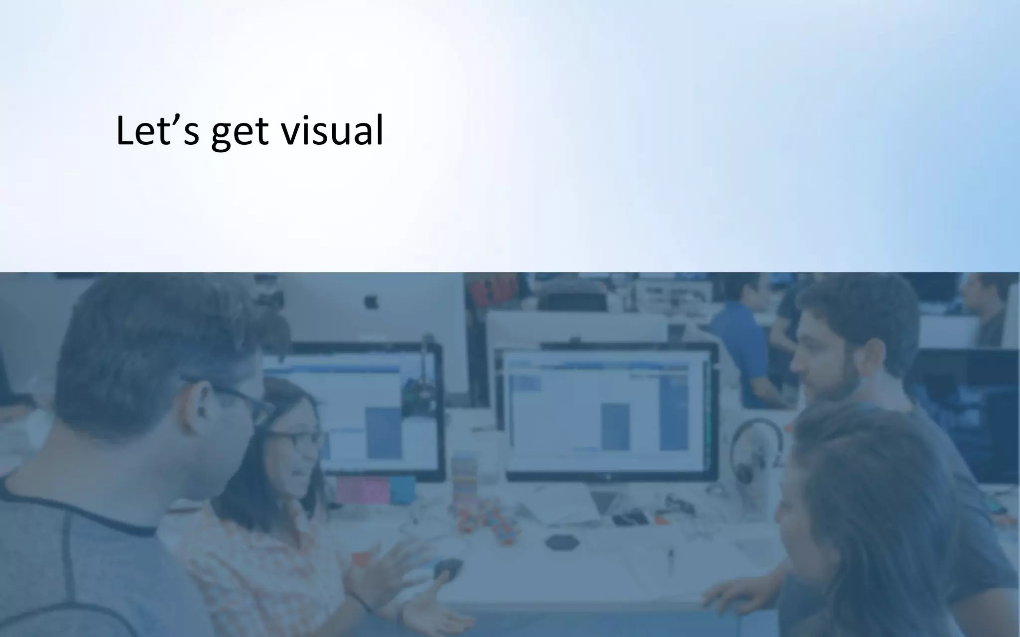 @lisacrispin
Let’s	get	visual
 