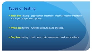 Unit testing & TDD concepts with best practice guidelines. | PPTX