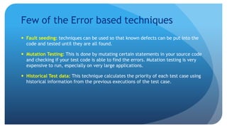 Unit testing & TDD concepts with best practice guidelines. | PPTX