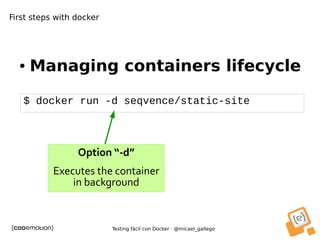 docker run image in the background docker run image in the background