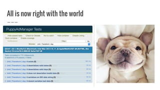 All is now right with the world
 