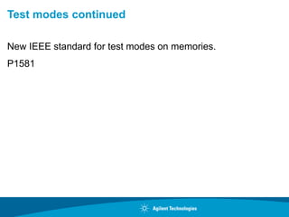 Testing ddr memory with ict | PDF