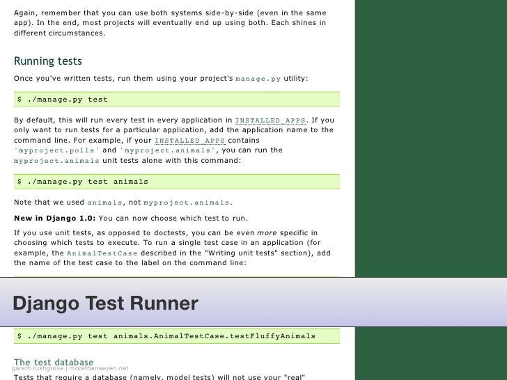 Django test client