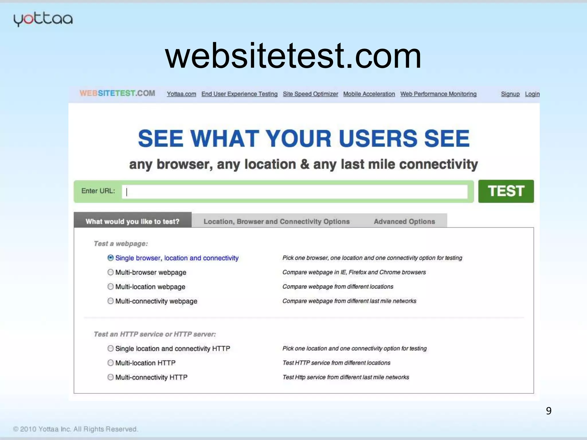 websitetest.com




                  9
 