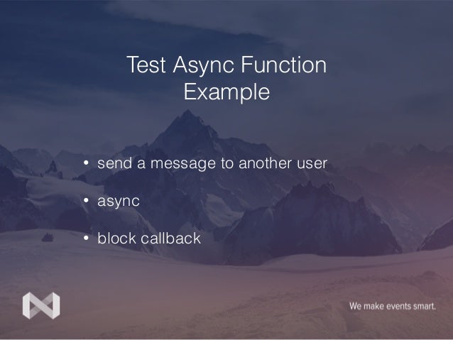 XCTestExpectation Gotchas - Jeremy W. Sherman