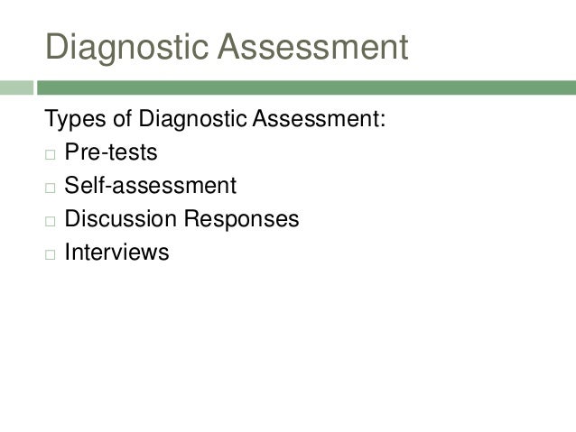 Language Assessment Types