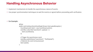 Testing Event Driven Architecture Presentation | PPT