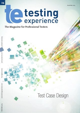 The Magazine for Professional Testers

 