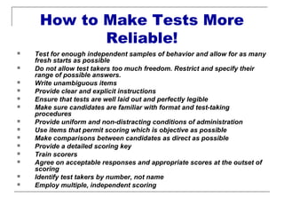 Testing for language teachers 101 (1) | PPT