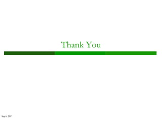 Thank You
Sep 6, 2017
 