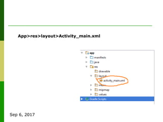 Sep 6, 2017
App>res>layout>Activity_main.xml
 