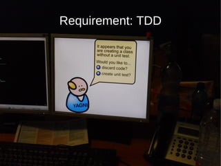 Requirement: TDD 