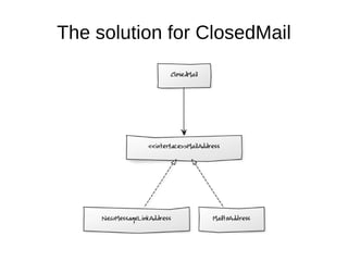 The solution for ClosedMail 
