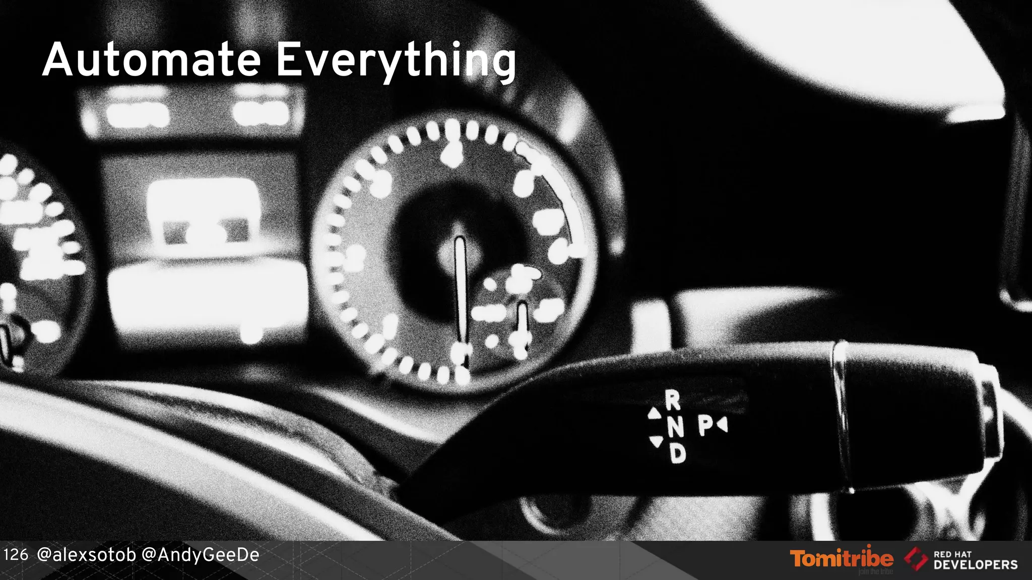 @alexsotob @AndyGeeDe126
Automate Everything
 