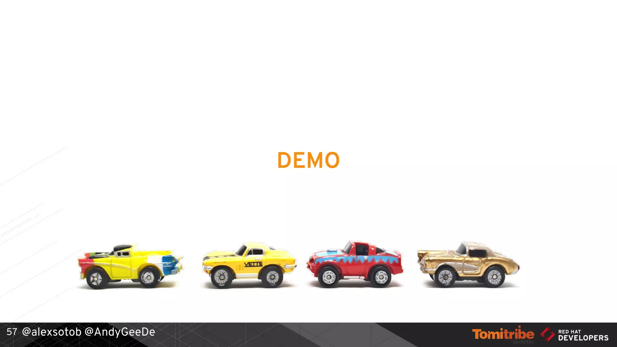 @alexsotob @AndyGeeDe
DEMO
57
 