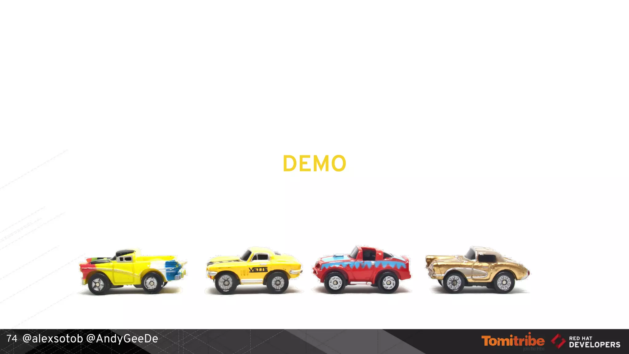 @alexsotob @AndyGeeDe
DEMO
74
 