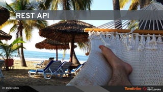 @alexsotob41
REST API
 