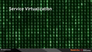 @alexsotob49
Service Virtualization
 