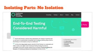 Isolating Parts: No Isolation
Third Party
 