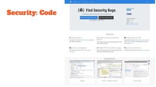 Security: Code
 