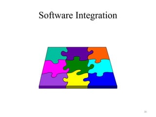 30
Software Integration
 