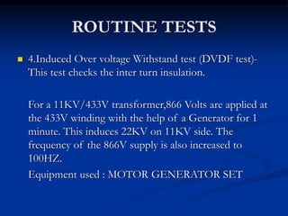 TESTING,MAINTENANCE&PROTECTION.ppt