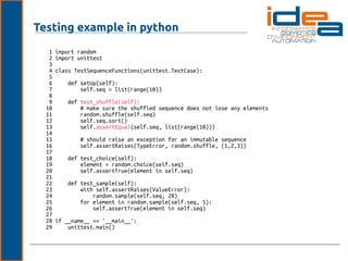 Testing in a microcontroller world | PPT