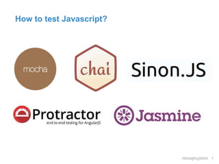 Testing Javascript Apps with Mocha and Chai | PPT