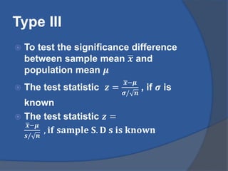 Testing of hypothesis | PPTX