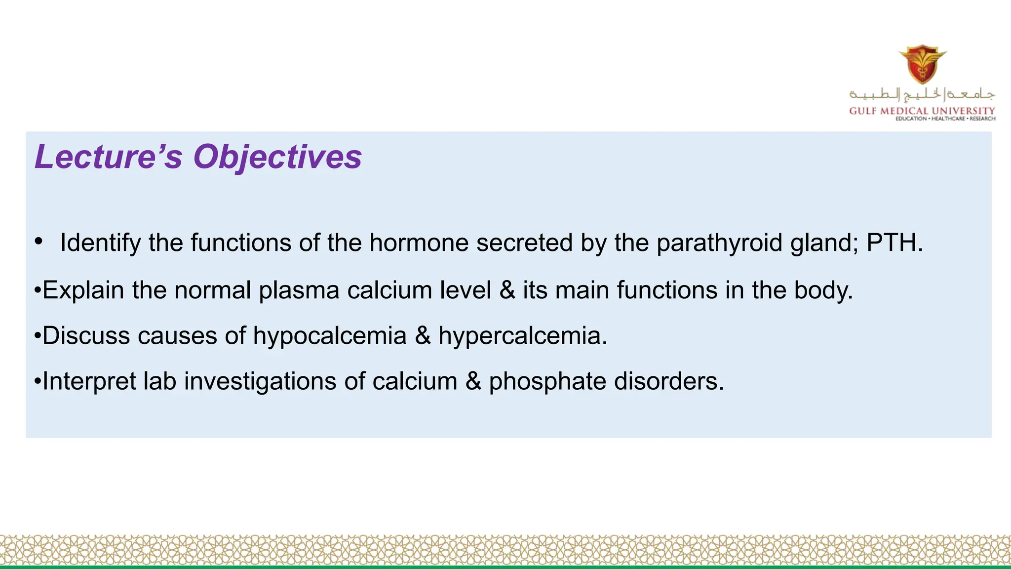 Testing parathyroid hormone disorders.pptx