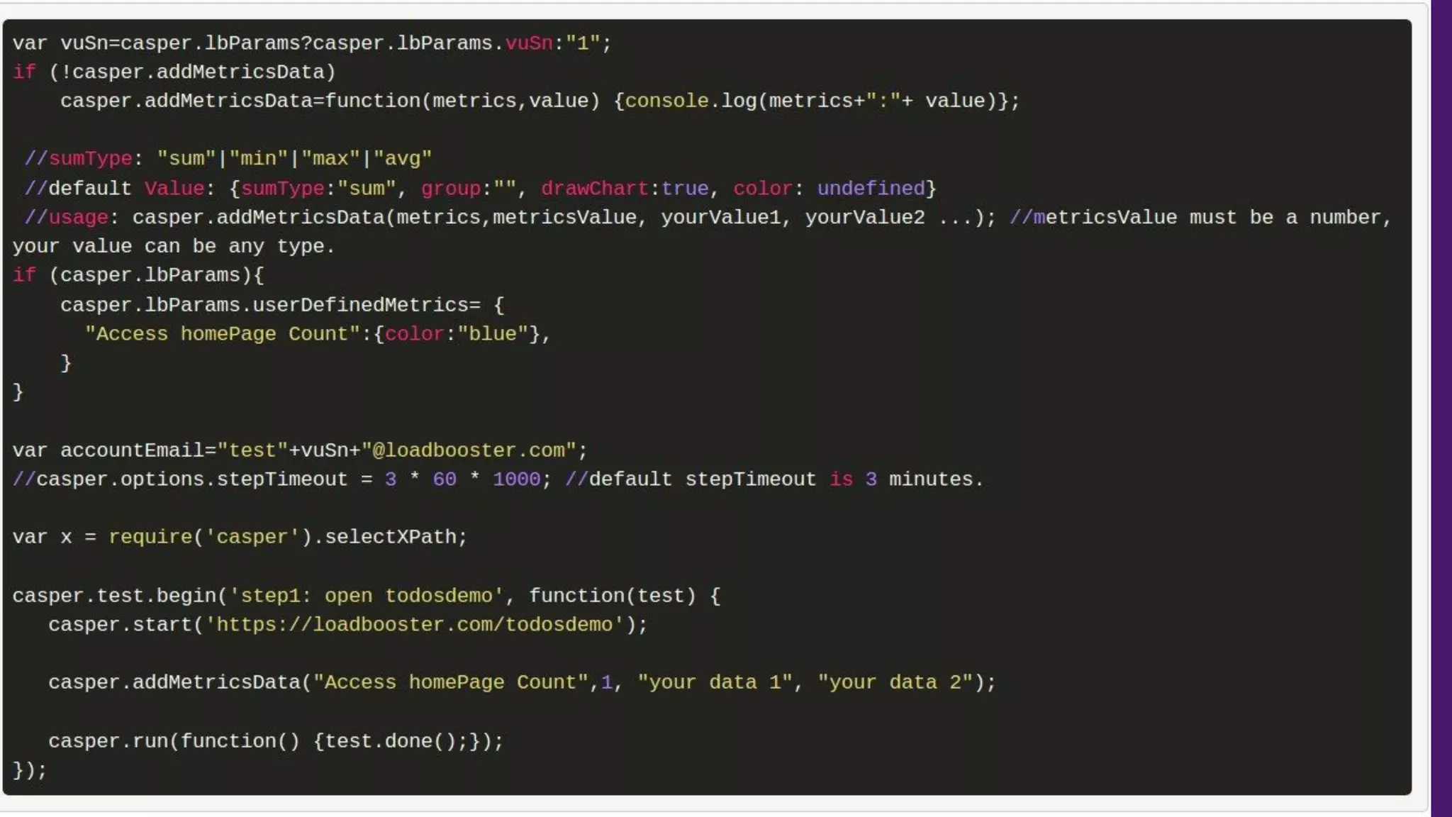 Good for..
load testing web
applications.
jmeter.apache.org
 