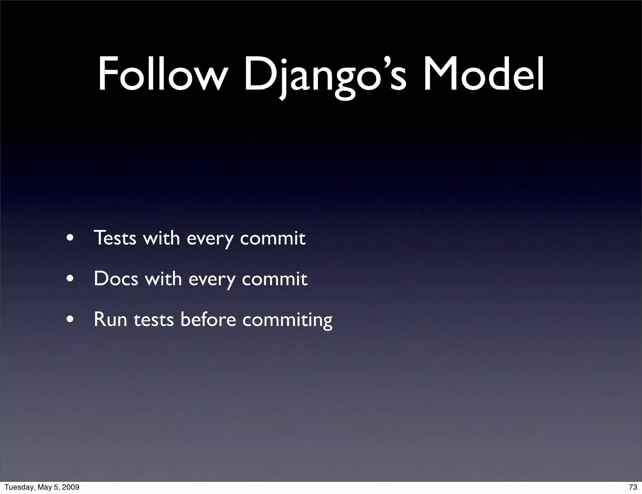 Django Testing