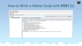 *
How to Write a JMeter Script with POST (5)
10
 