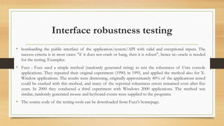 Software Testing strategies, their types and Levels | PPTX