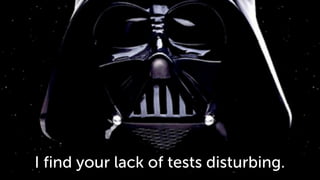 I find your lack of tests disturbing.
 