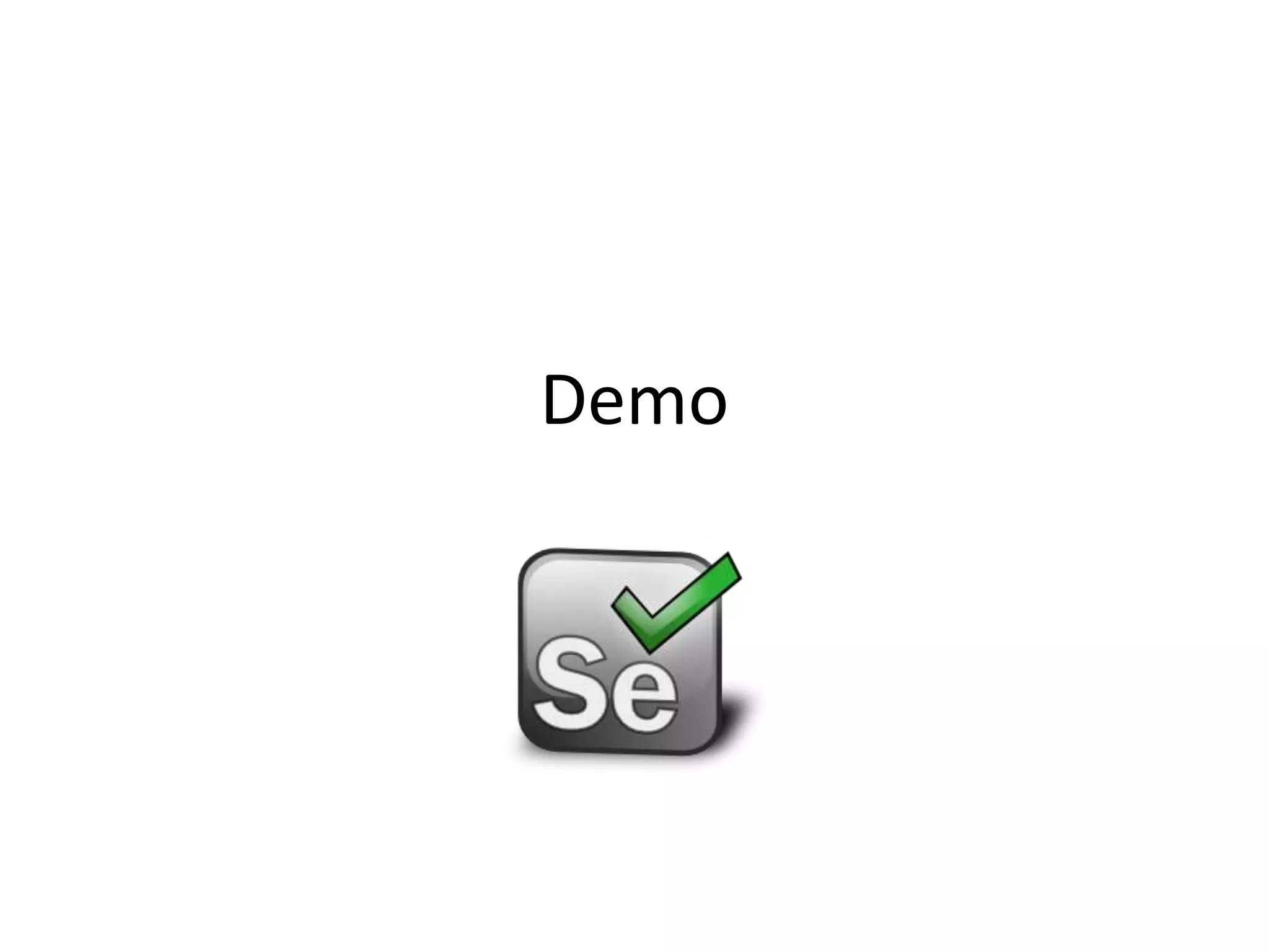 Demo
 
