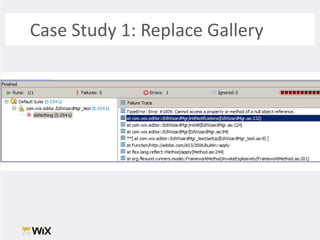 Case Study 1: Replace Gallery