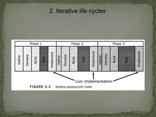 2. Iterative life cycles
 