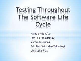 Nama : Ade Afsa
Nim : 11453201937
Sistem Informasi
Fakultas Sains dan Teknologi
Uin Suska Riau
 