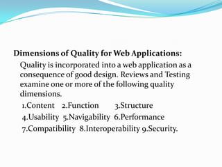 Testing web application | PPT