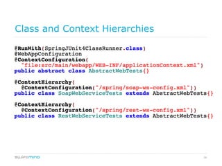 26
Class and Context Hierarchies
 