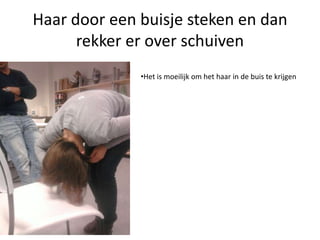 Het is ook moeilijk om met 1 hand het aan te spannen