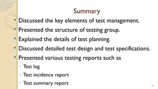 Step-by-Step Guide to Efficient Software Test Management | PPTX